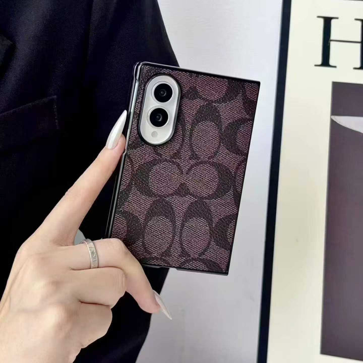 Luxury Coach Case For Z Fold