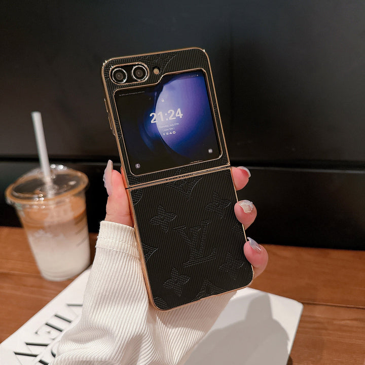 Luxury Flip Case – LV Inspired for Galaxy Z Flip Series