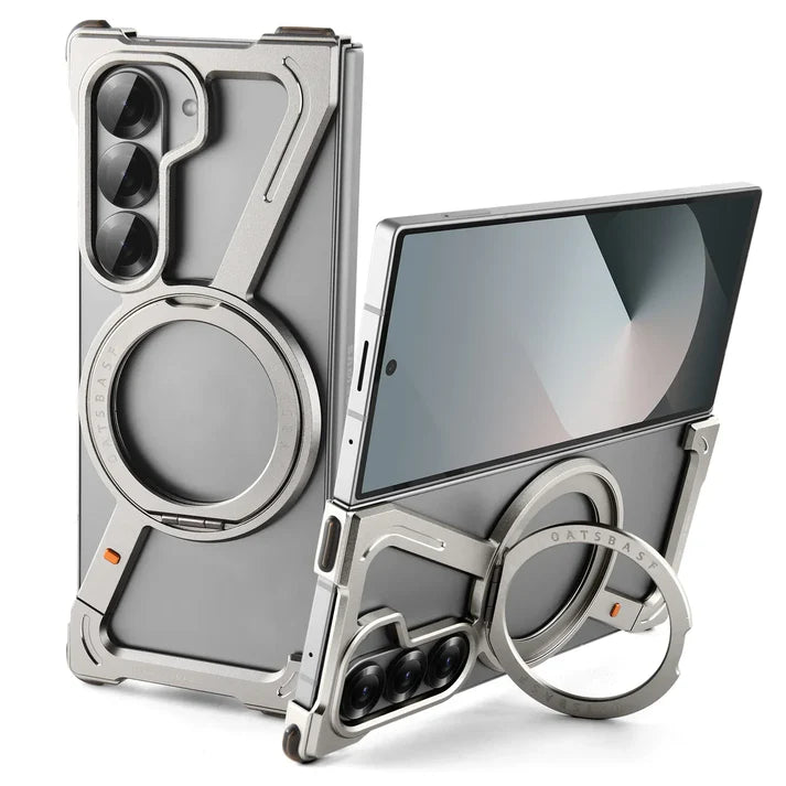 FlexiShield Z Fold Case – 360° Magnetic Stand & Grip