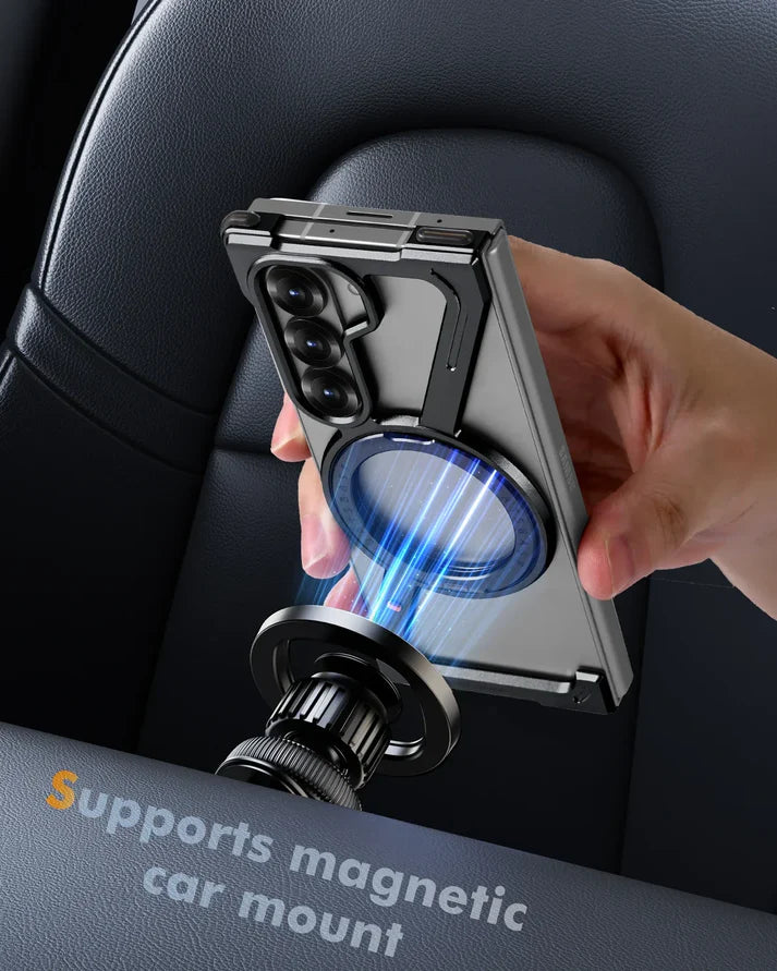 FlexiShield Z Fold Case – 360° Magnetic Stand & Grip