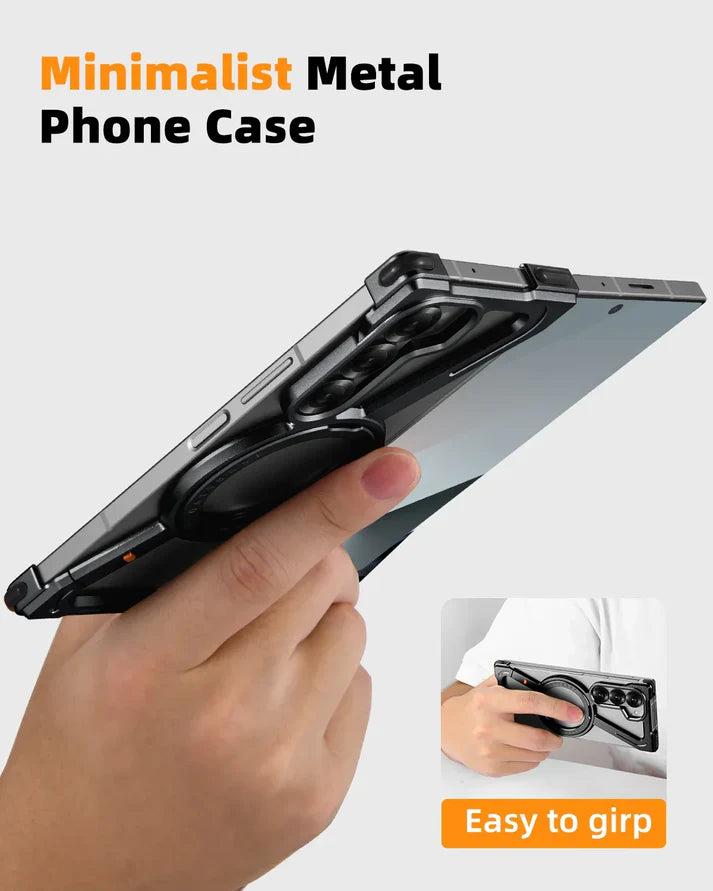 FlexiShield Z Fold Case – 360° Magnetic Stand & Grip