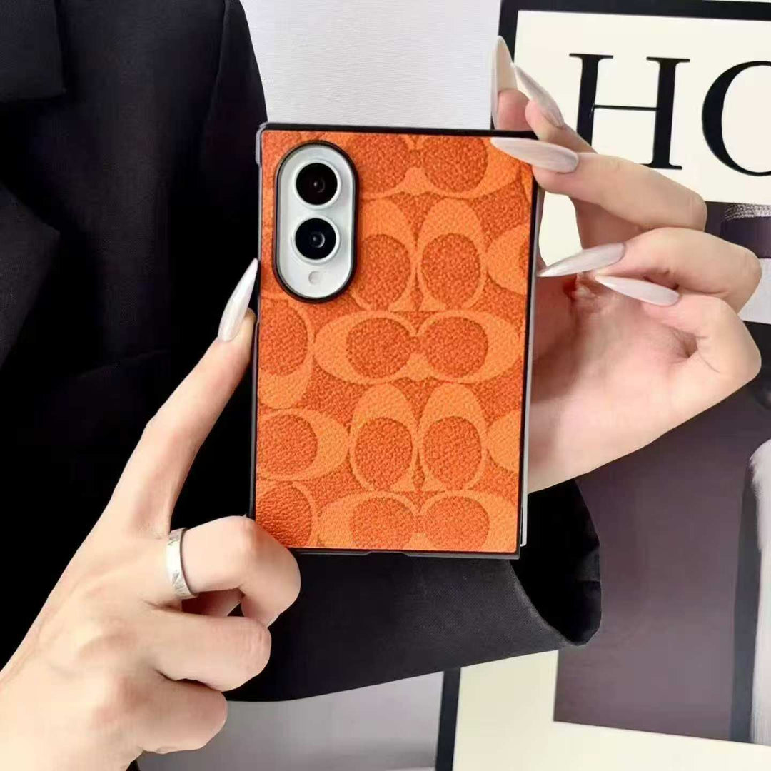 Luxury Coach Case For Z Fold
