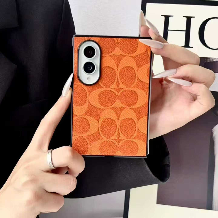 Luxury Coach Case For Z Fold