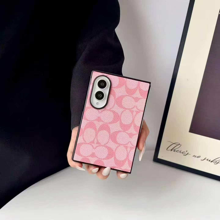 Luxury Coach Case For Z Fold