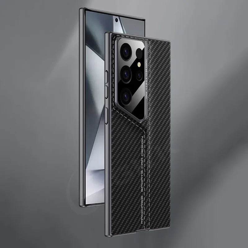 Leather Armor Case for Samsung Galaxy S24 Ultra
