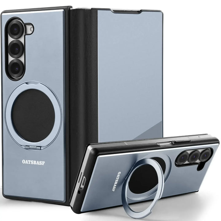 Metal Case for Galaxy Z Fold 5/6 – Magsafe Kickstand Cover