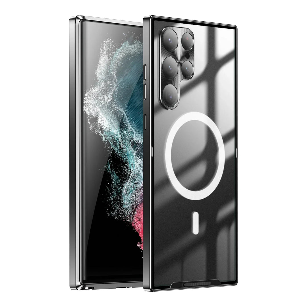 Frosted Metal Magnetic Case for Samsung S24/S25