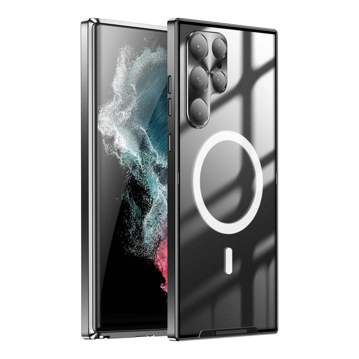 Frosted Metal Magnetic Case for Samsung S24/S25