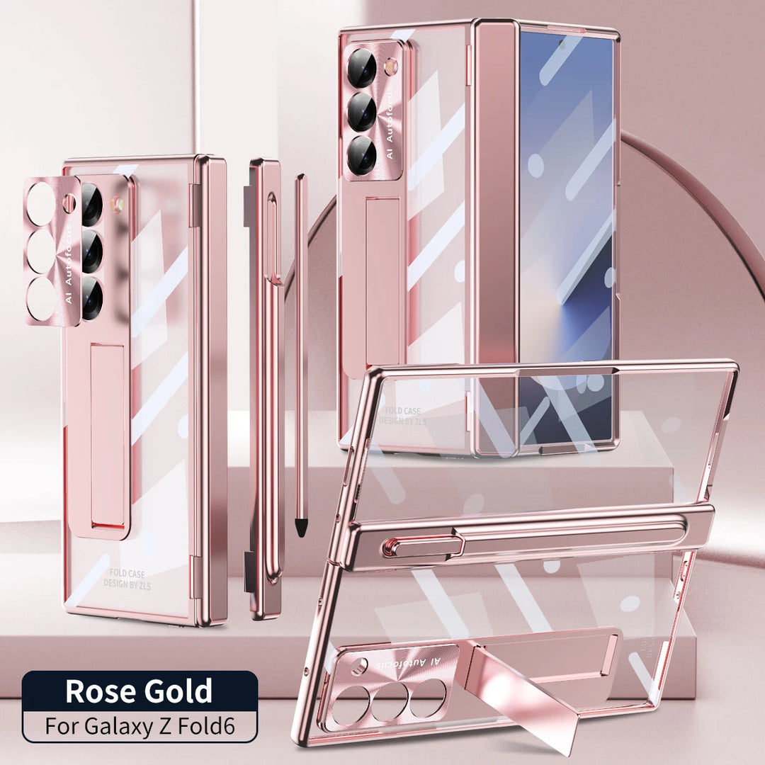 Premium Metal Magnetic MagSafe Case for Galaxy Z Fold 6