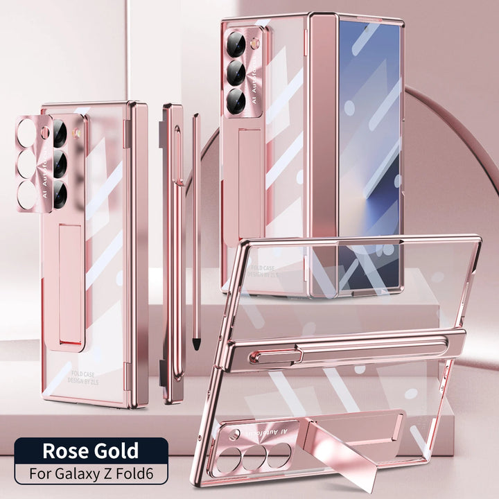 Premium Metal Magnetic MagSafe Case for Galaxy Z Fold 6