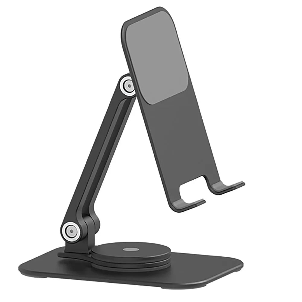 Rotatable Aluminum Alloy Phone Stand for Smartphones & Tablets