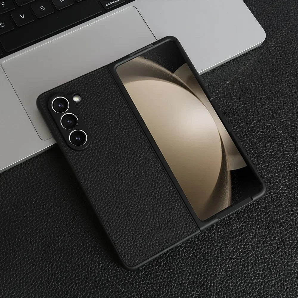 Luxury Leather Case for Galaxy Z Fold 5/4/3