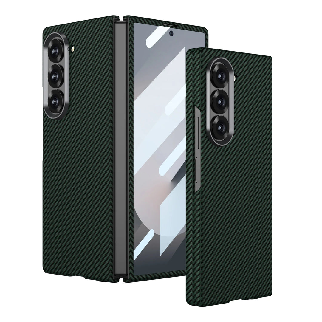 Carbon Fiber Texture Shockproof Case for Samsung Z Fold