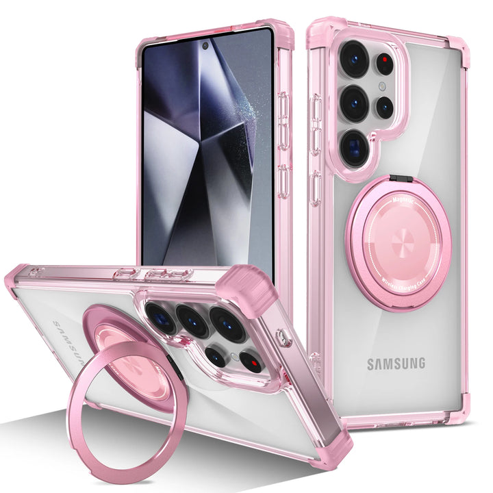 Matte Clear MagSafe Case for Samsung Galaxy S25/S24 Ultra/S23 FE/S22 Plus/Note 20