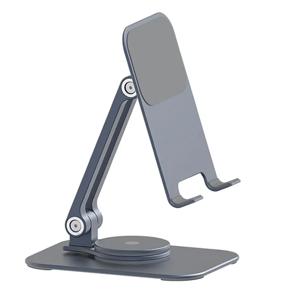 Rotatable Aluminum Alloy Phone Stand for Smartphones & Tablets